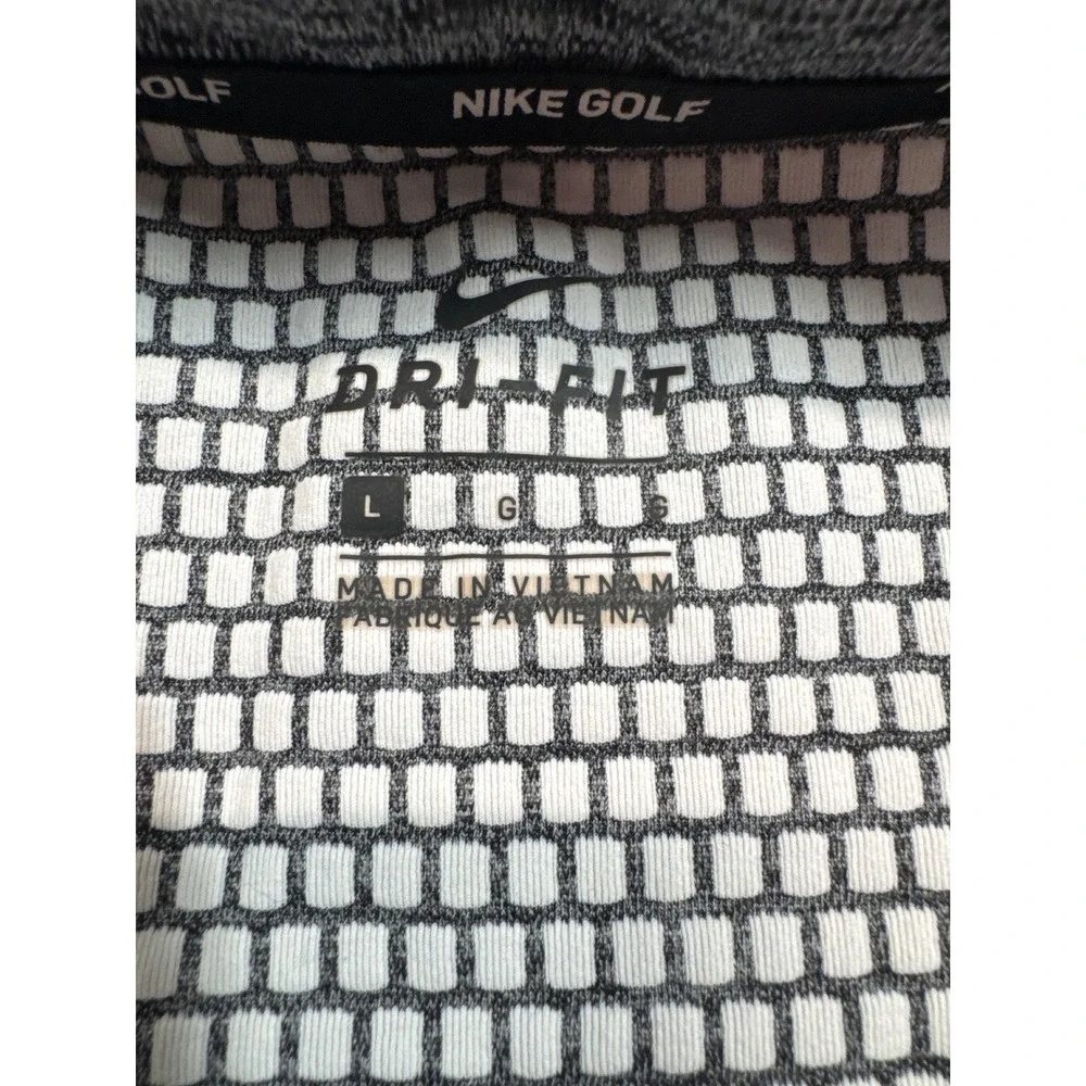 Nike Golf Dri-FIT Half Zip Pullover Daytona International Speedway Grey L